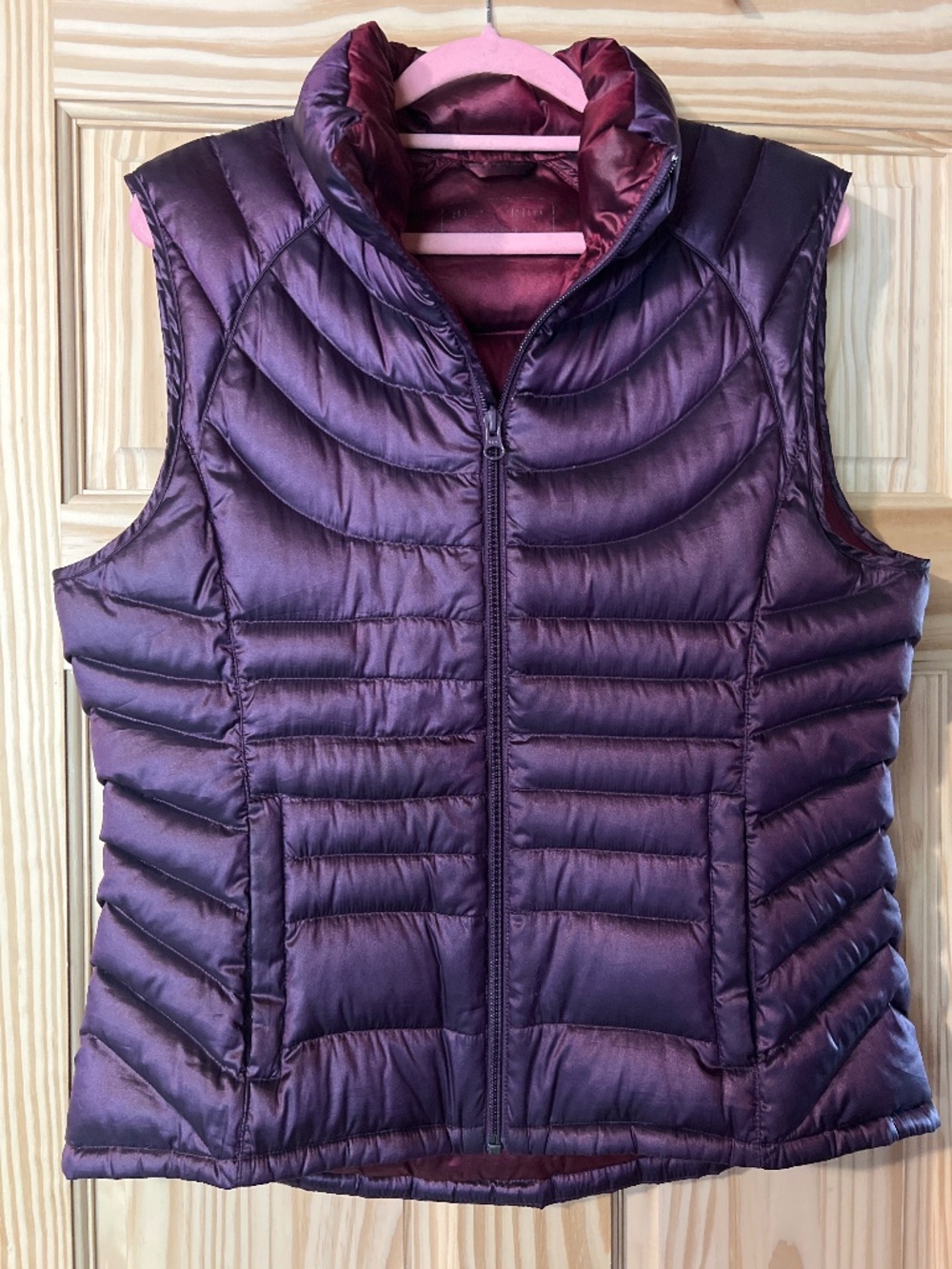 Woman’s goose down vest